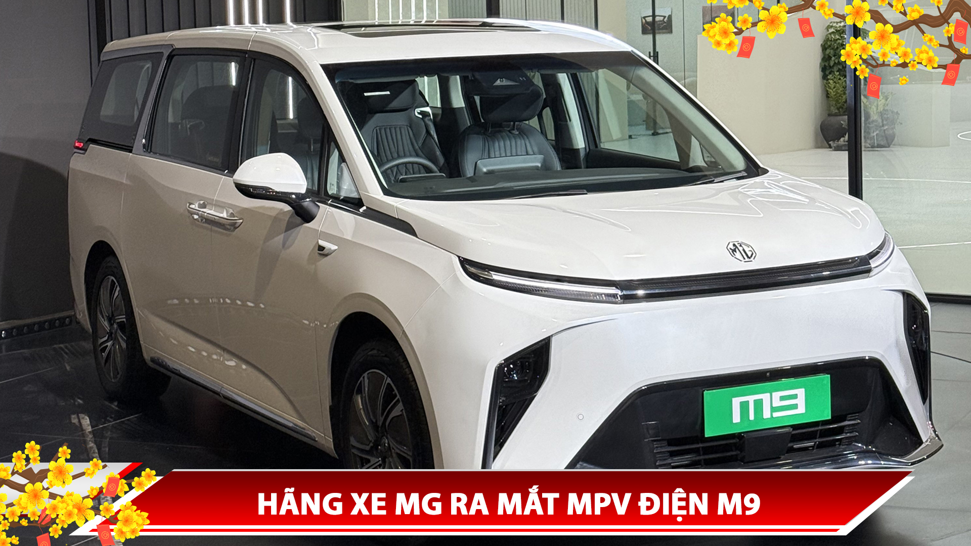 HÃNG XE MG RA MẮT MPV ĐIỆN M9